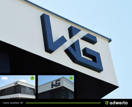Litery Świetlne 3D - Walczak Group - Ostrów Wlkp., Kalisz