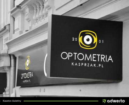 Kaseton Świetlny - Optyk Kasprzak - Ostrów Wlkp., Kalisz